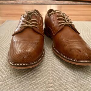 MADDEN Oxford’s in Cognac-colour (size: 10.5), Leather, Lace-up